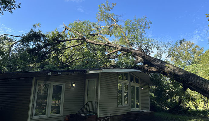 Storm-Damaged Roof Restoration in Raleigh-Durham, NC, SC and TN
