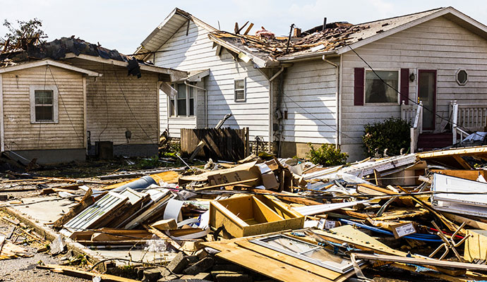 Hurricane Damage Restoration in NC, SC, and Tennessee