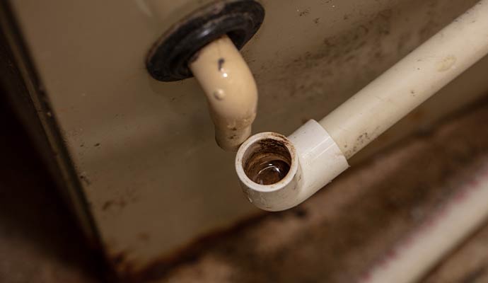AC drain overflow